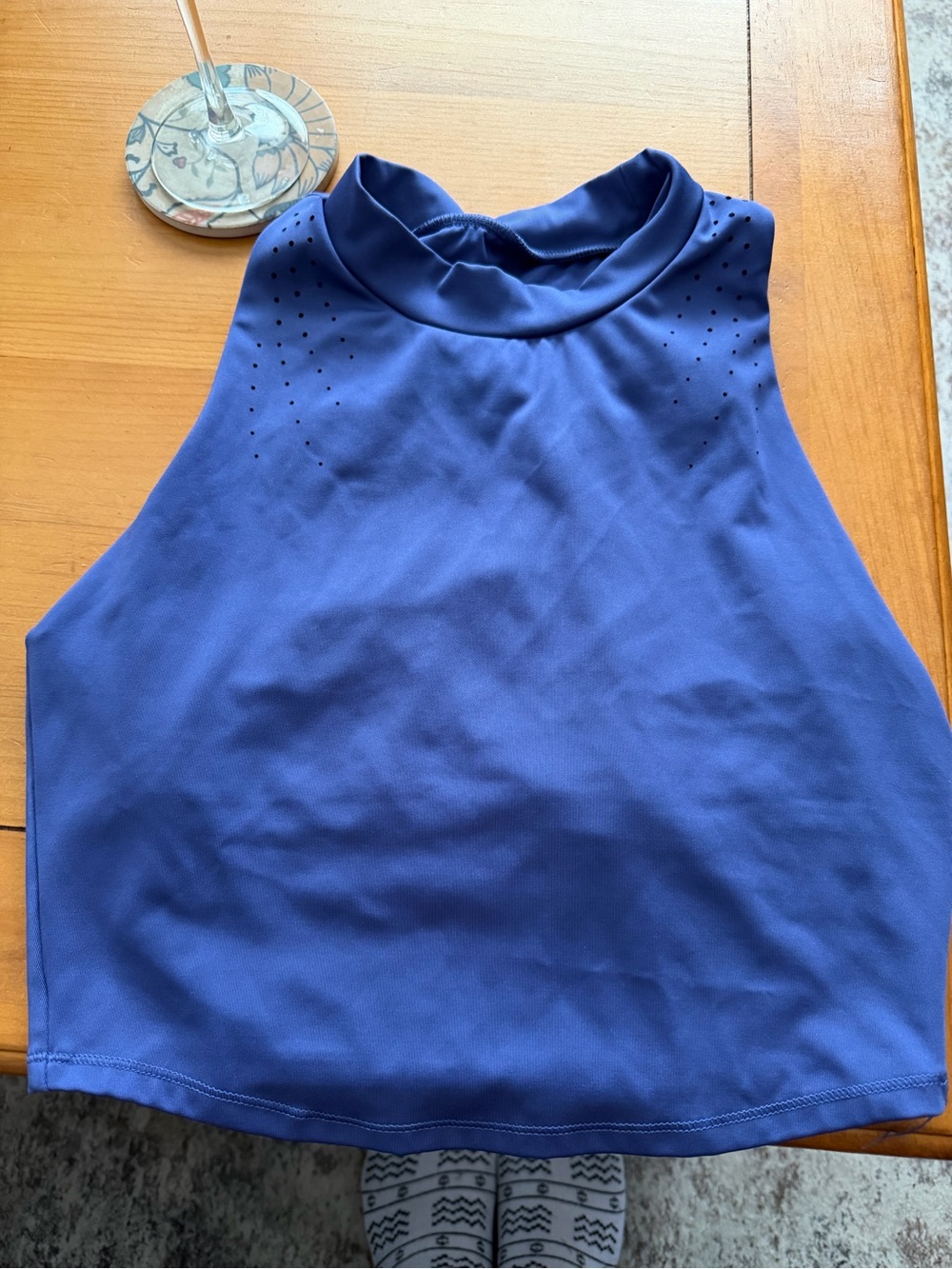 Women’s High-Neck Performance Tank Top - Heliotrope
